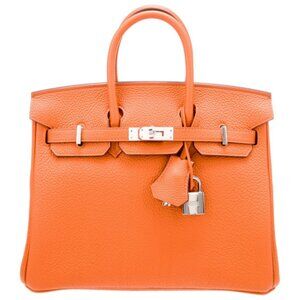 Hermes Orange d'H 25 Birkin